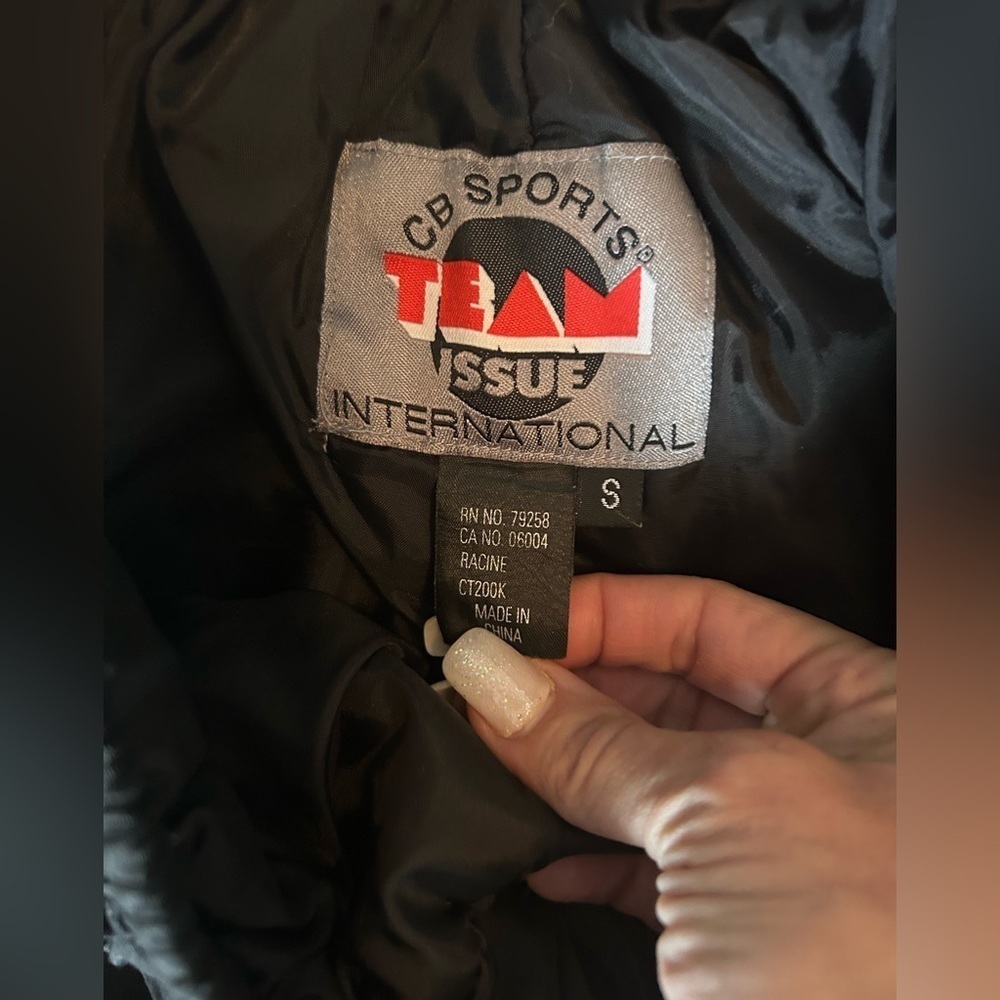 5/$25 CB Sports Team Issue International pull on black snowpants size small - Picture 2 of 9